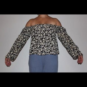 off shoulder top